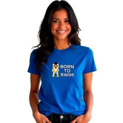 Kruskis Camiseta de manga corta Born To Swim