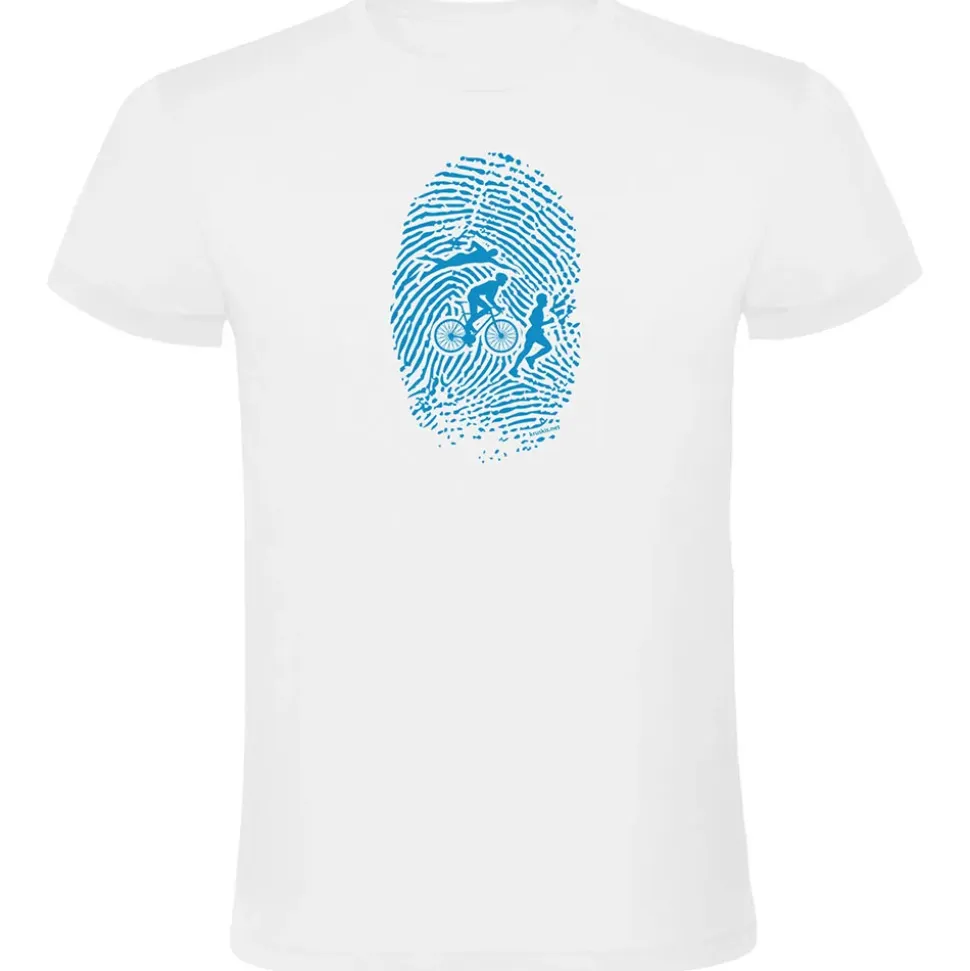 Kruskis Camiseta de manga corta Triathlon Fingerprint
