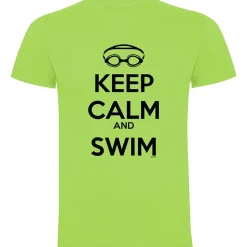 Kruskis Camiseta de manga corta Keep Calm and Swim