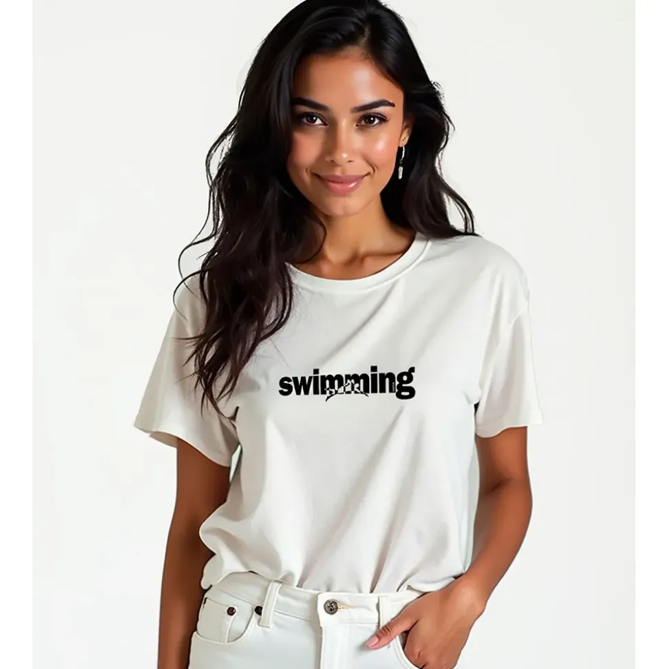Kruskis Camiseta de manga corta Word Swimming