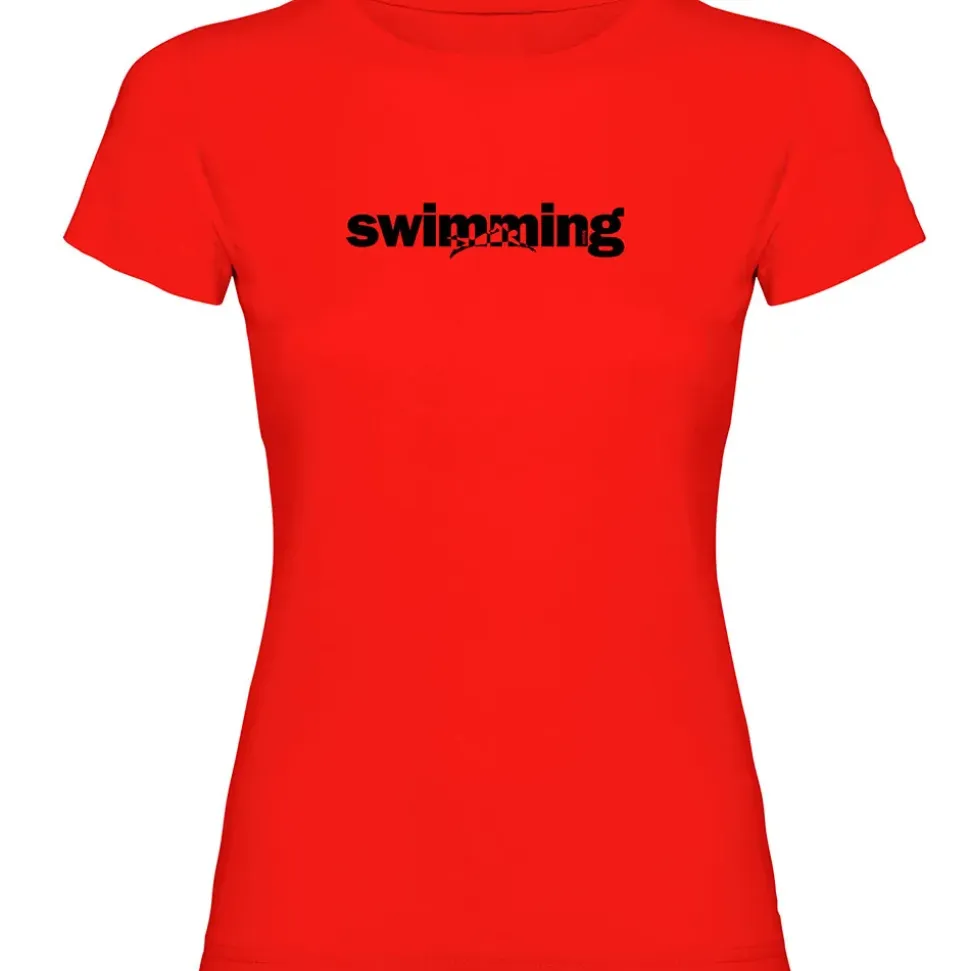 Kruskis Camiseta de manga corta Word Swimming