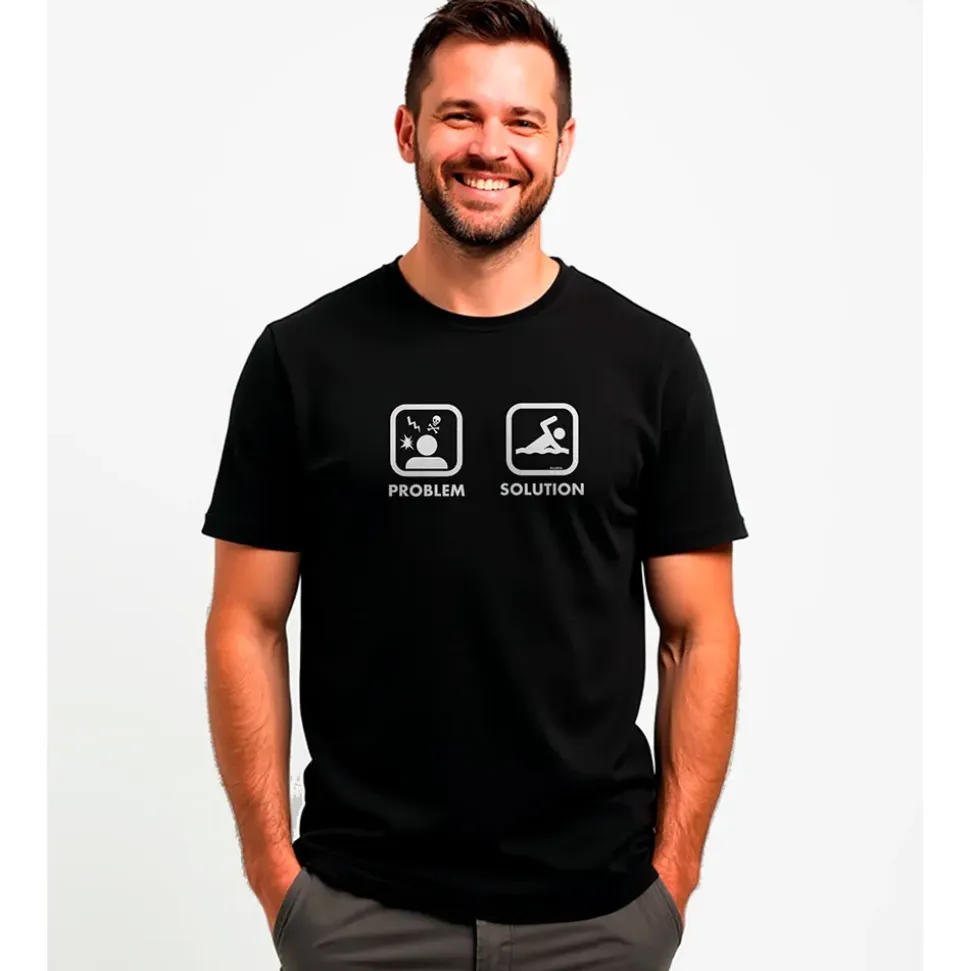 Kruskis Camiseta de manga corta Problem Solution Swim