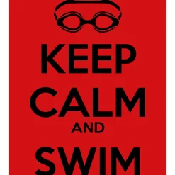 Kruskis Camiseta de manga corta Keep Calm And Swim