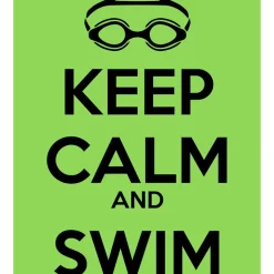 Kruskis Camiseta de manga corta Keep Calm And Swim