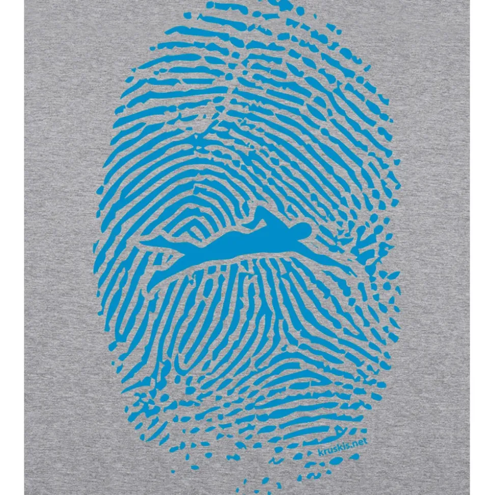 Kruskis Sudadera con capucha Swimmer Fingerprint Two-Colour