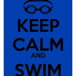 Kruskis Sudadera con capucha Keep Calm And Swim Two-Colour