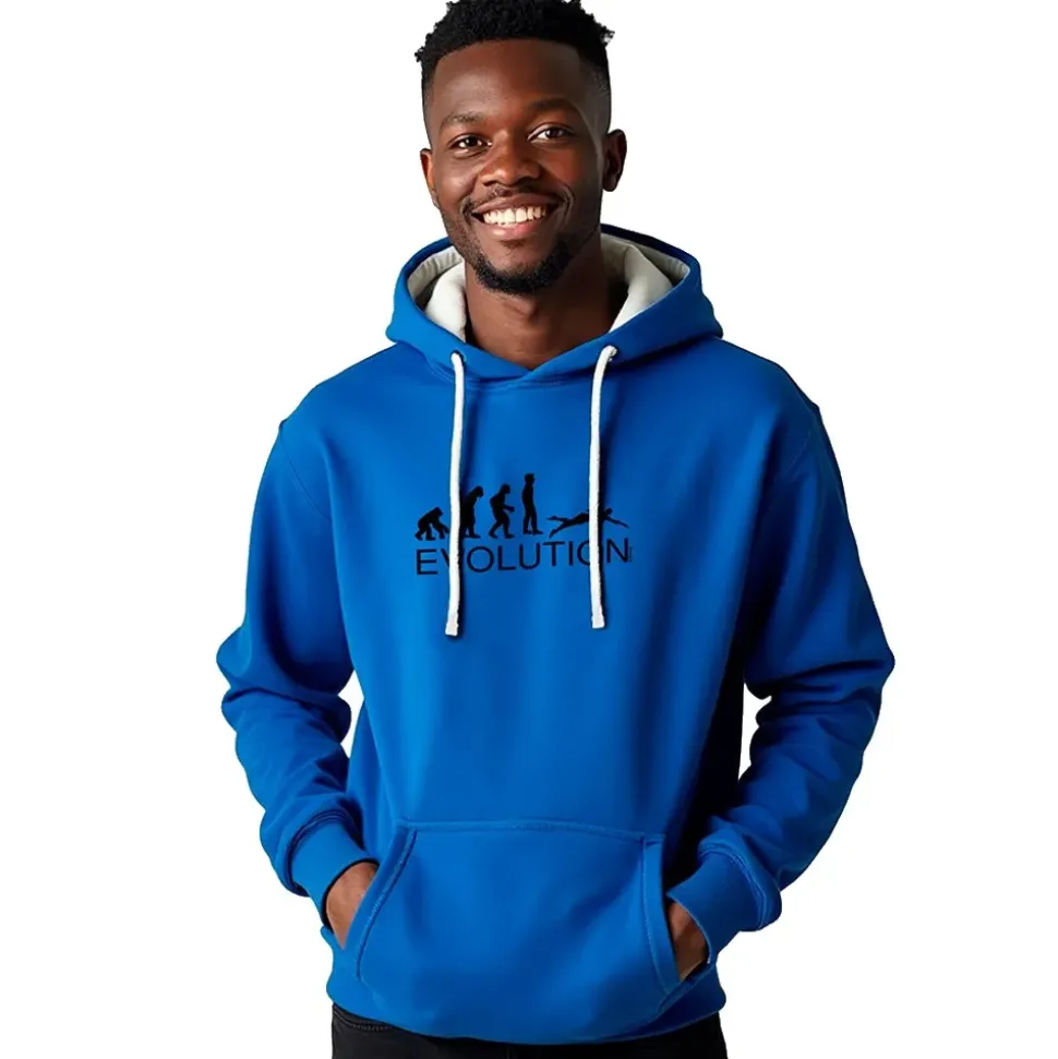 Kruskis Sudadera con capucha Natacion Evolution Swim Two-Colour