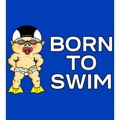 Kruskis Sudadera con capucha Born To Swim Two-Colour