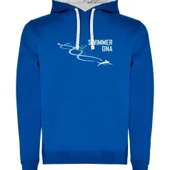Kruskis Sudadera con capucha Swimming DNA Two-Colour