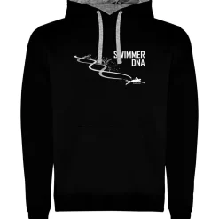 Kruskis Sudadera con capucha Swimming DNA Two-Colour