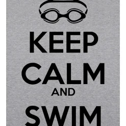 Kruskis Sudadera con capucha Keep Calm And Swim Two-Colour