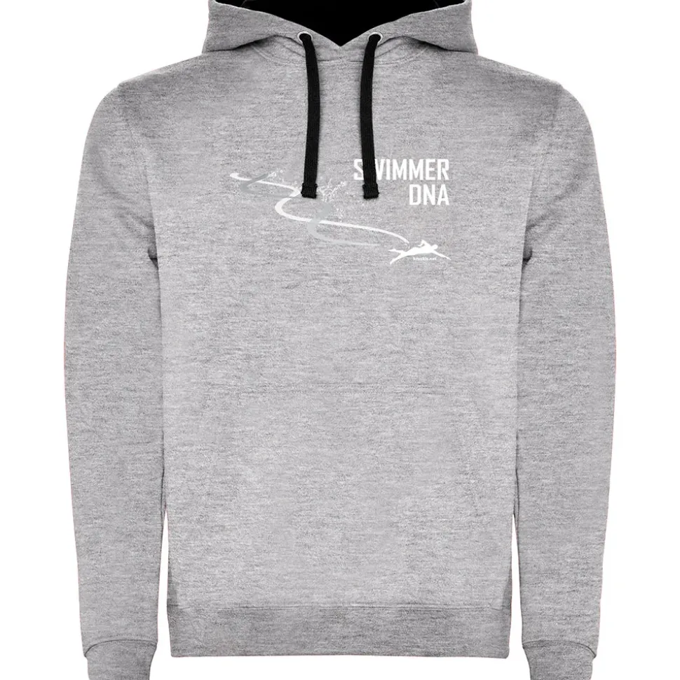 Kruskis Sudadera con capucha Swimming DNA Two-Colour