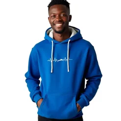 Kruskis Sudadera con capucha Swimming Heartbeat Two-Colour