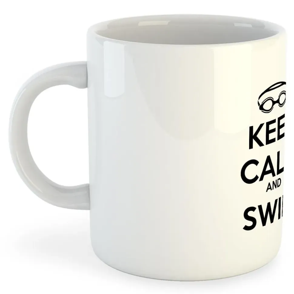 Kruskis Taza Keep Calm and Swim 325ml