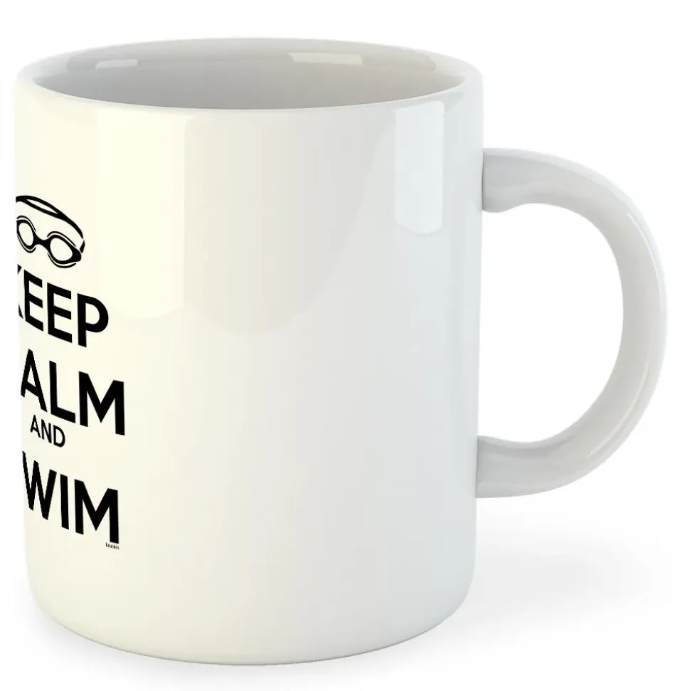 Kruskis Taza Keep Calm and Swim 325ml