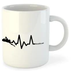 Kruskis Taza Swimming Heartbeat 325ml