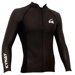 Kynay Camiseta térmica de manga larga con cremallera completa Surf Classic 2 mm