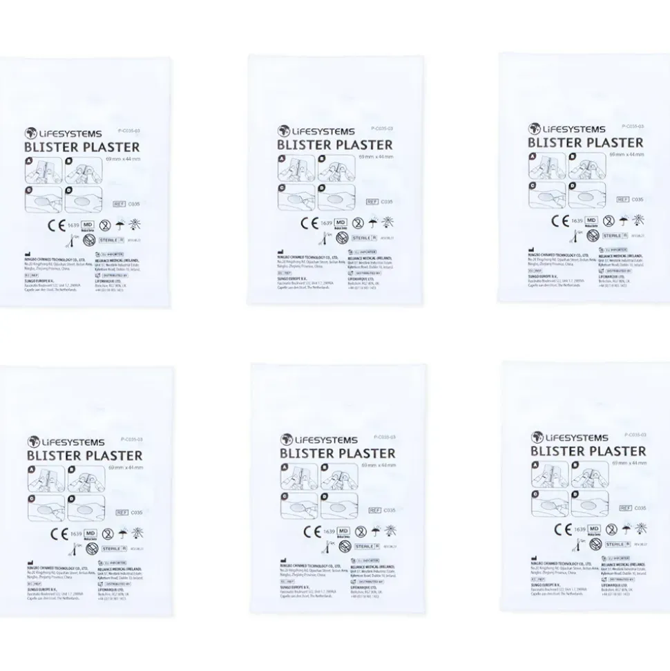 LifeSystems Tirita Plasters 6 unidades