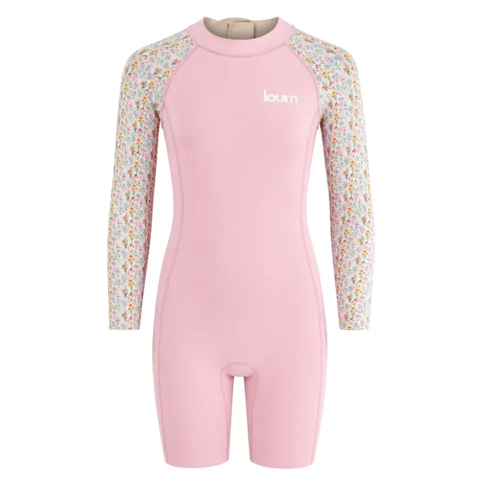 Loum Shorty de manga larga con cremallera frontal Aquabelle