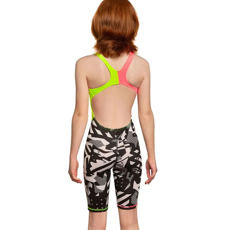 Mad Wave Bañador de competición con espalda abierta Kneeskin PBT