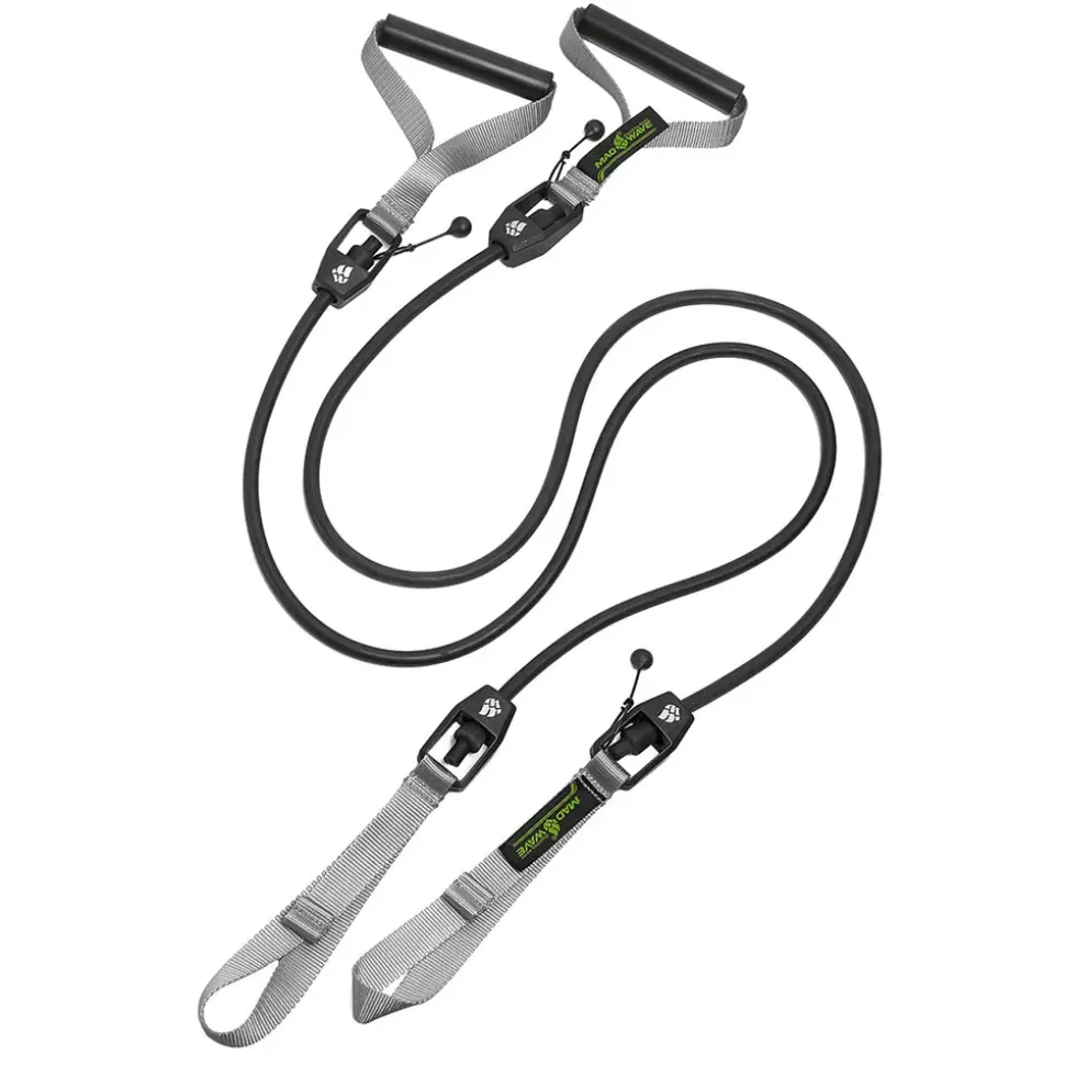 Mad Wave Banda de resistencia extra ligera con asas Dry Training