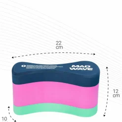 Mad Wave Formas flotantes para piscinas Pull Buoy Ext Printed