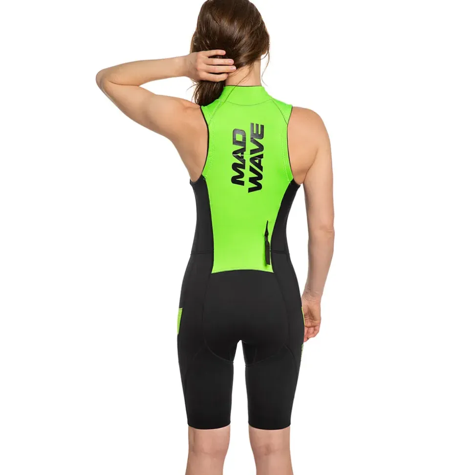 Mad Wave Traje de neopreno sin mangas para mujer SWMRN Hybrid DSSS SLS