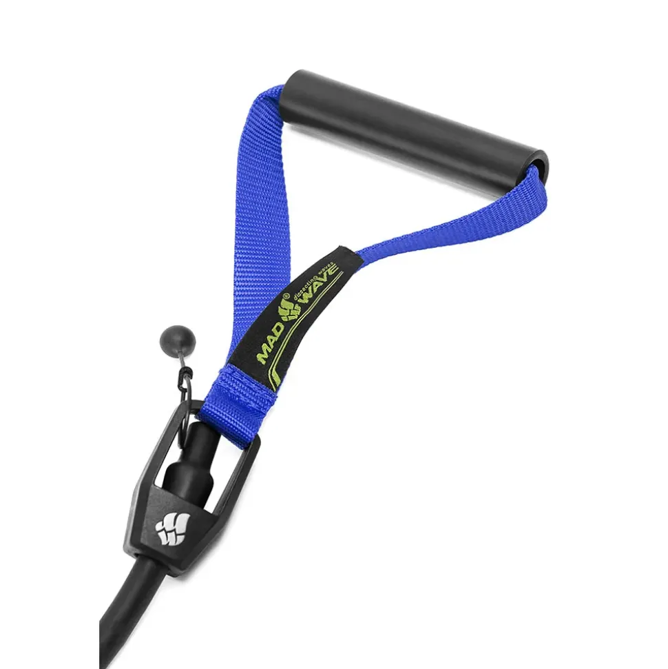 Mad Wave Tubo de resistencia extra fuerte con asas Dry Training
