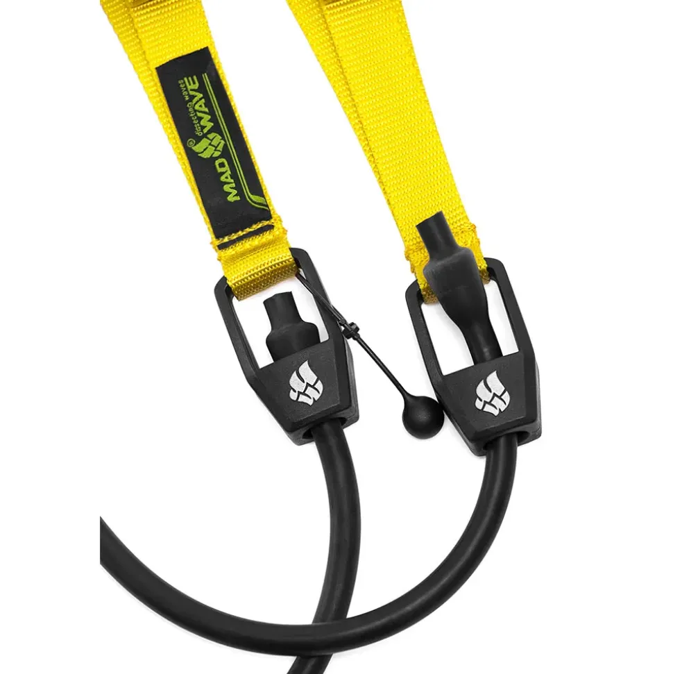 Mad Wave Tubo de resistencia ligero con asas Dry Training