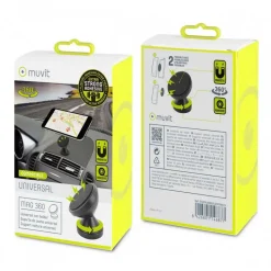 Muvit Soporte Rotary Magnetic Dashboard Universal Car