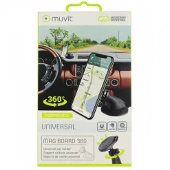 Muvit Soporte Vacuum Cup Magnetic Universal Mobile Car