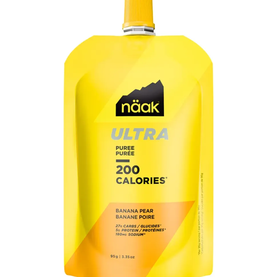 Naak Gel energético Ultra Energy™ Puree Plátano y pera 95g