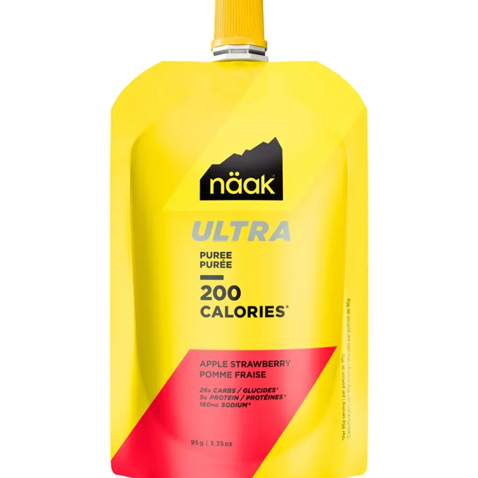 Naak Gel energético Ultra Energy™ Puree Manzana y fresa 95g