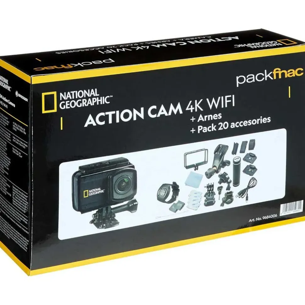 National Geographic Cámara deportiva Explorer 4 Pack