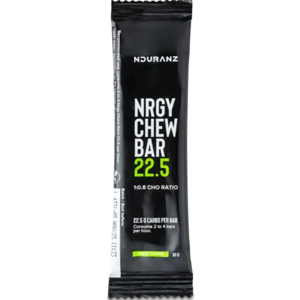 Nduranz Barrita energética masticable Nrgy 22.5 Manzana 30g