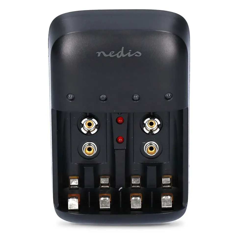 Nedis Cargador de baterías BACH07