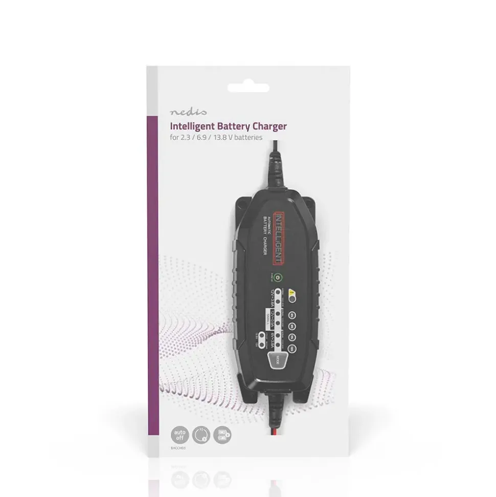 Nedis Cargador de baterías BACCH03