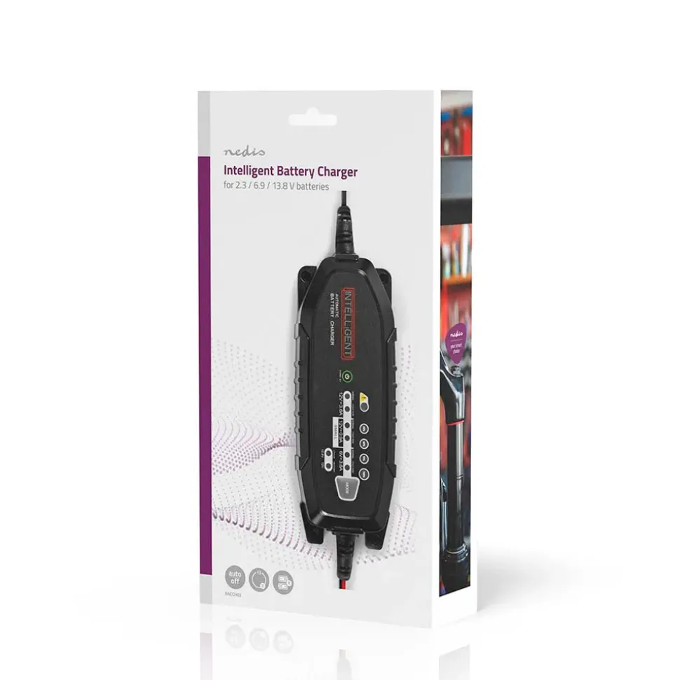 Nedis Cargador de baterías BACCH03