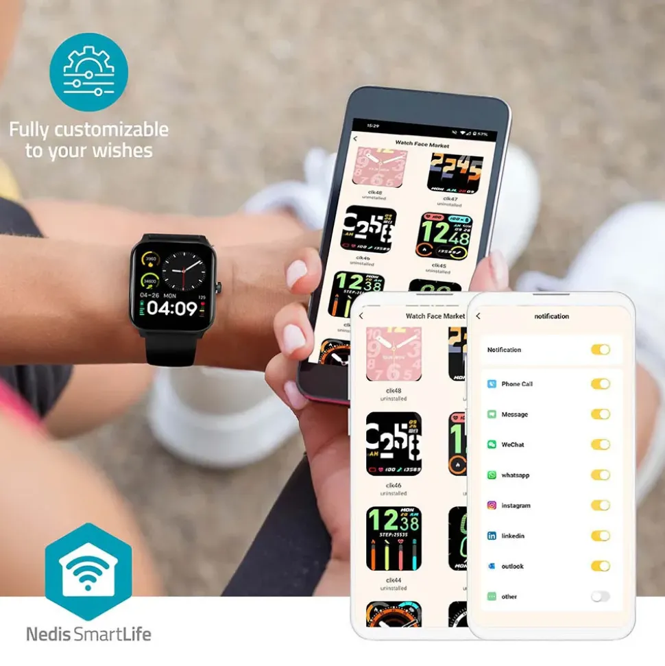 Nedis Smartwatch SmartLife