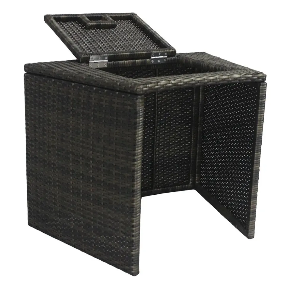 Netspa Bañera hinchable con paneles externos Caliente Vita Premium 168x70 cm + Furniture 5 Pieces