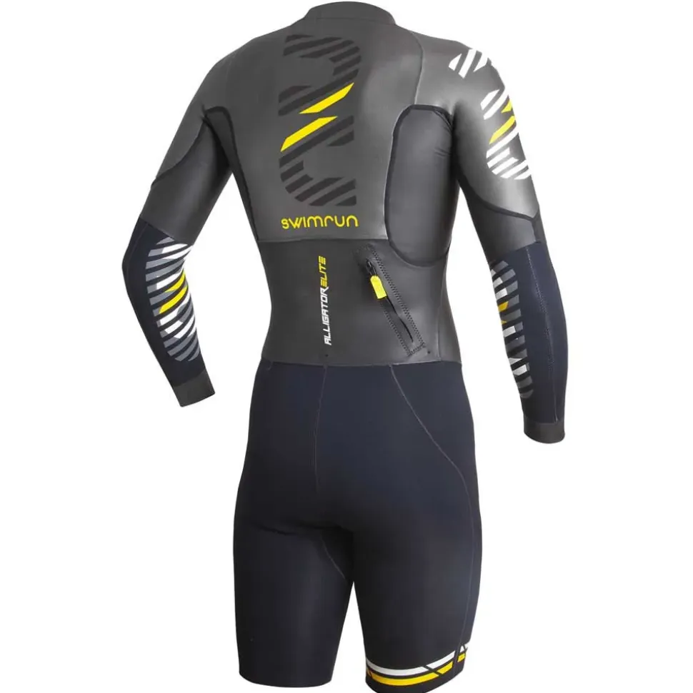 Nu Swimrun Traje de triatlón de manga corta Alligator Elite