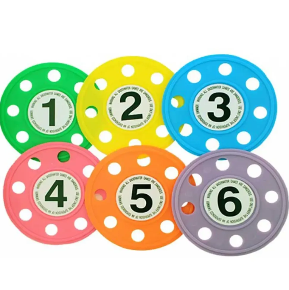 Ology Discos Sumergibles Numerados 6 unidades