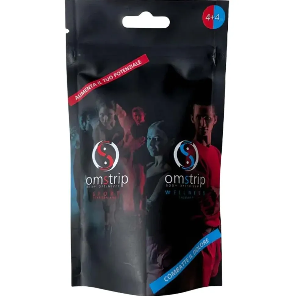 Omstrip Parche médico Mix 4 Sport+4 Therapy