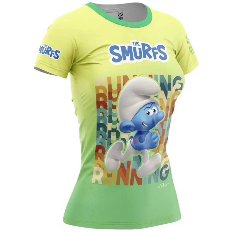 Otso Camiseta de manga corta Smurf Running