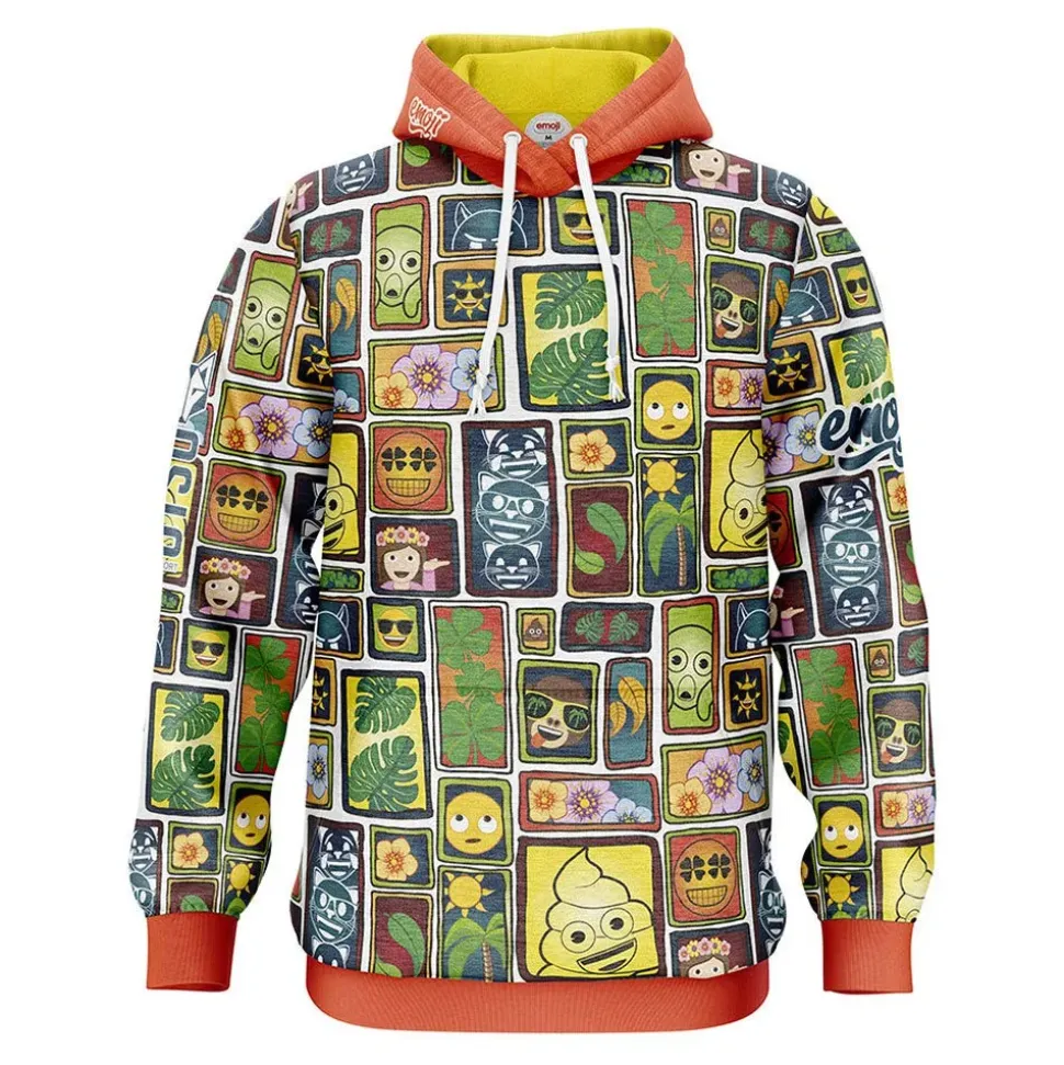Otso Sudadera con capucha Emoji Portrait