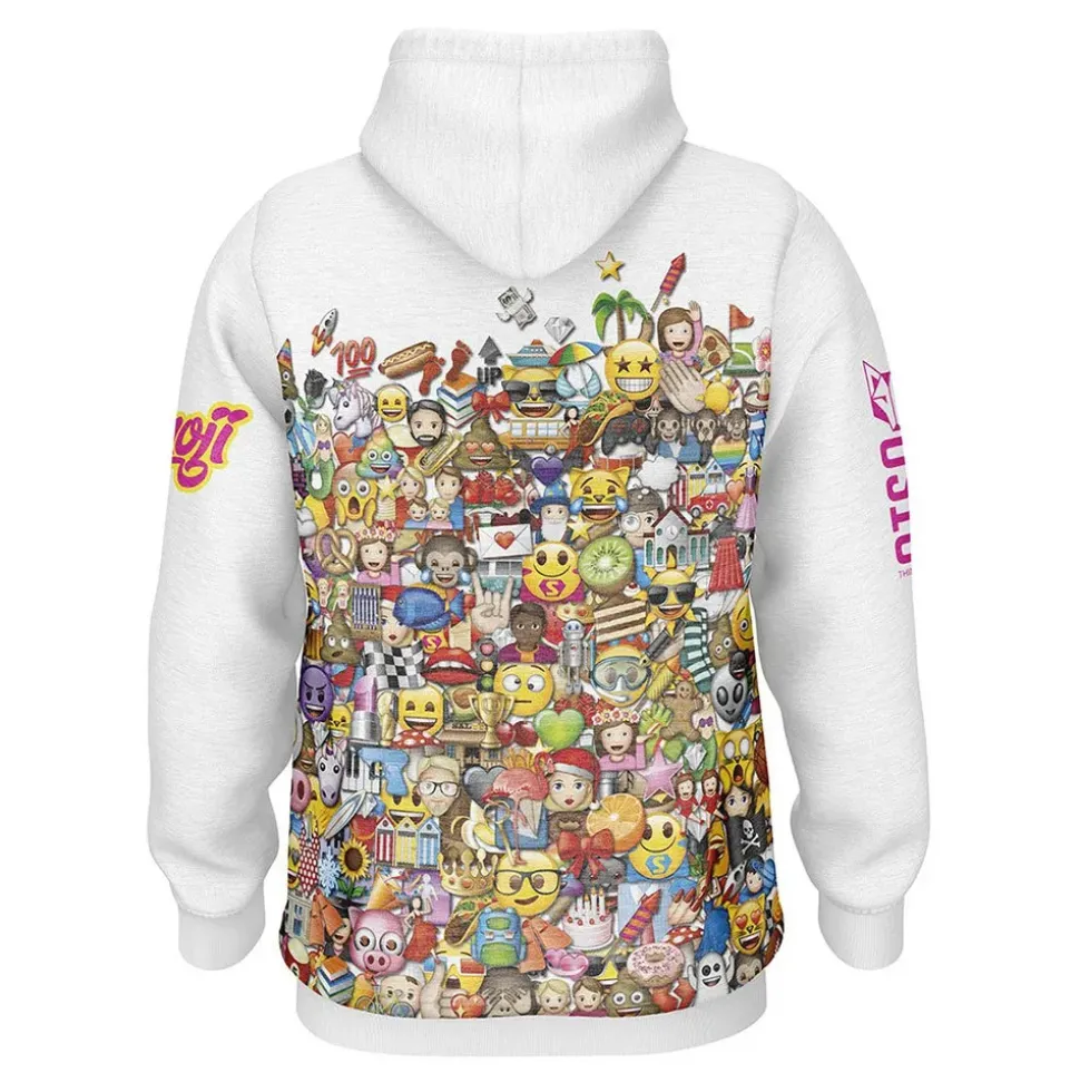 Otso Sudadera con capucha Emoji Big Wave