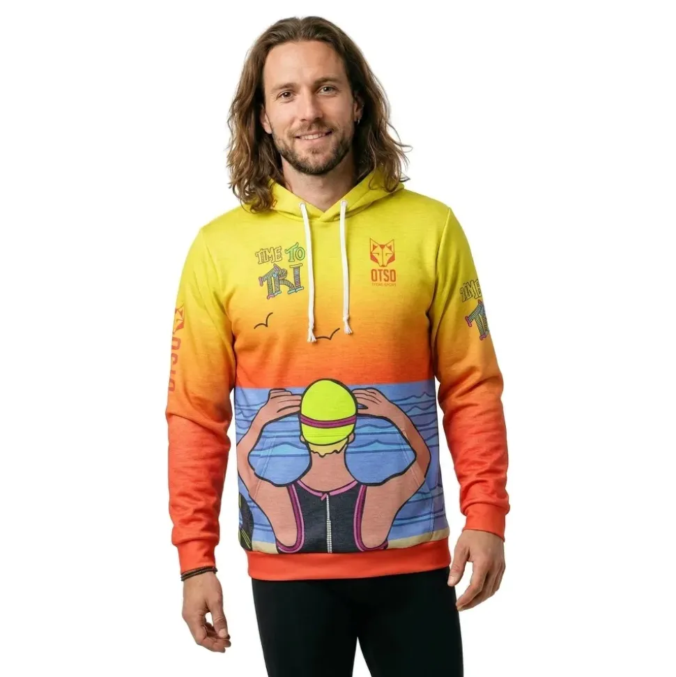 Otso Sudadera con capucha Time to tri Swin