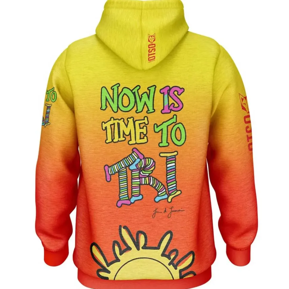 Otso Sudadera con capucha Time to tri Man Bike