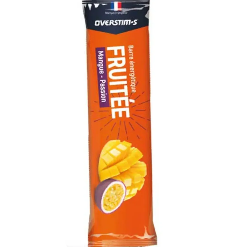 Overstims Barrita energética Fruitee Maracuyá y melocotón 30g
