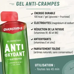 Overstims Gel energético AOX Limón 34g
